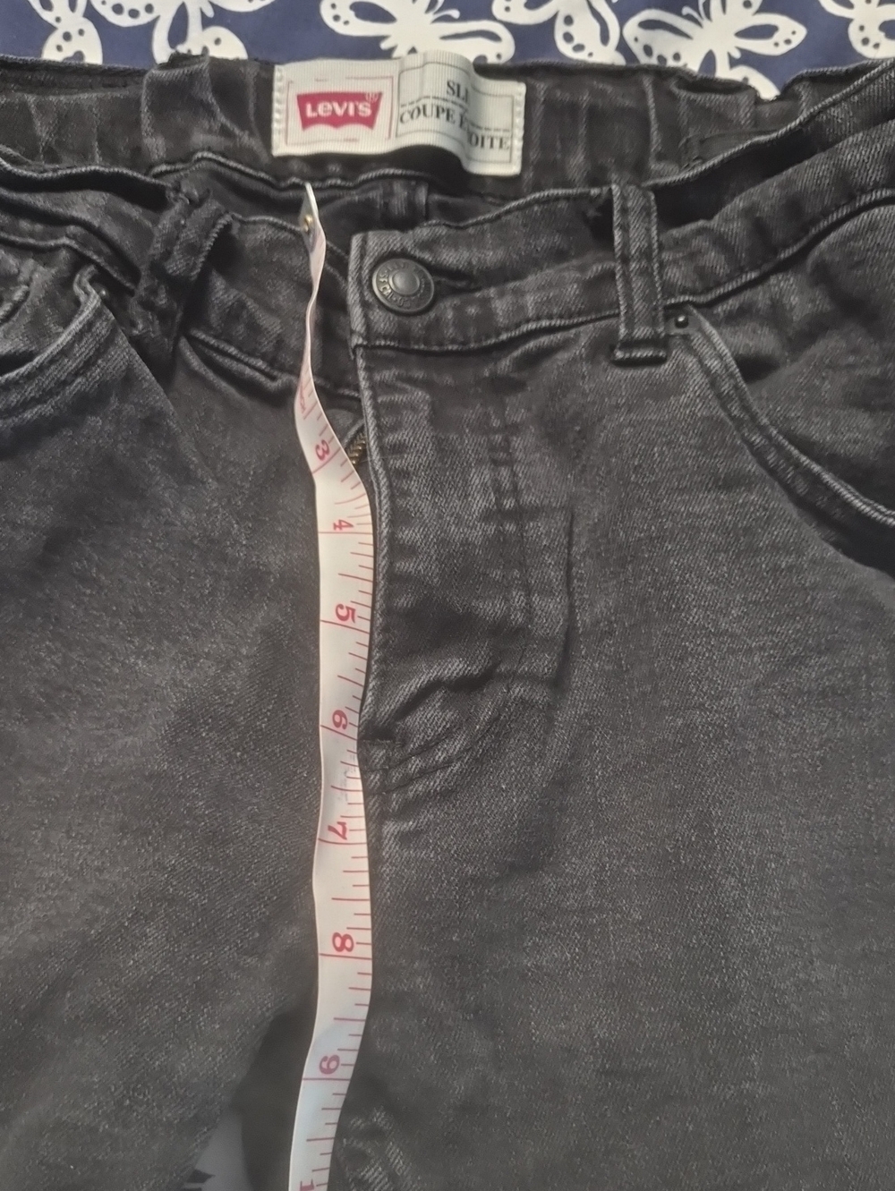 Levi's Women's Charcoal High-Rise Slim Jeans